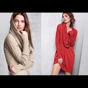 Victoria Secret Cotton/Cashmere Red Dress